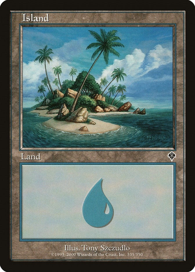 Image for Island (335) (335) (INV) - Magic: The Gathering