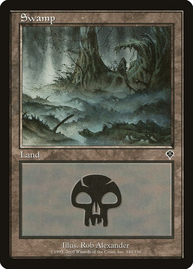 Image for Swamp (340) (340) (INV) - Magic: The Gathering