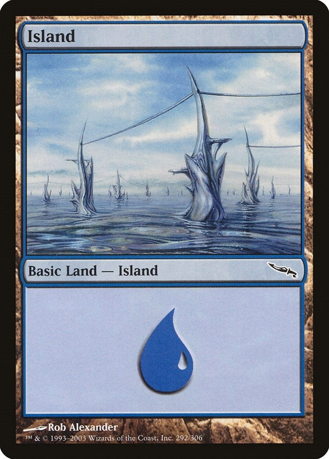 Image for Island (292) (292) (MRD) - Magic: The Gathering