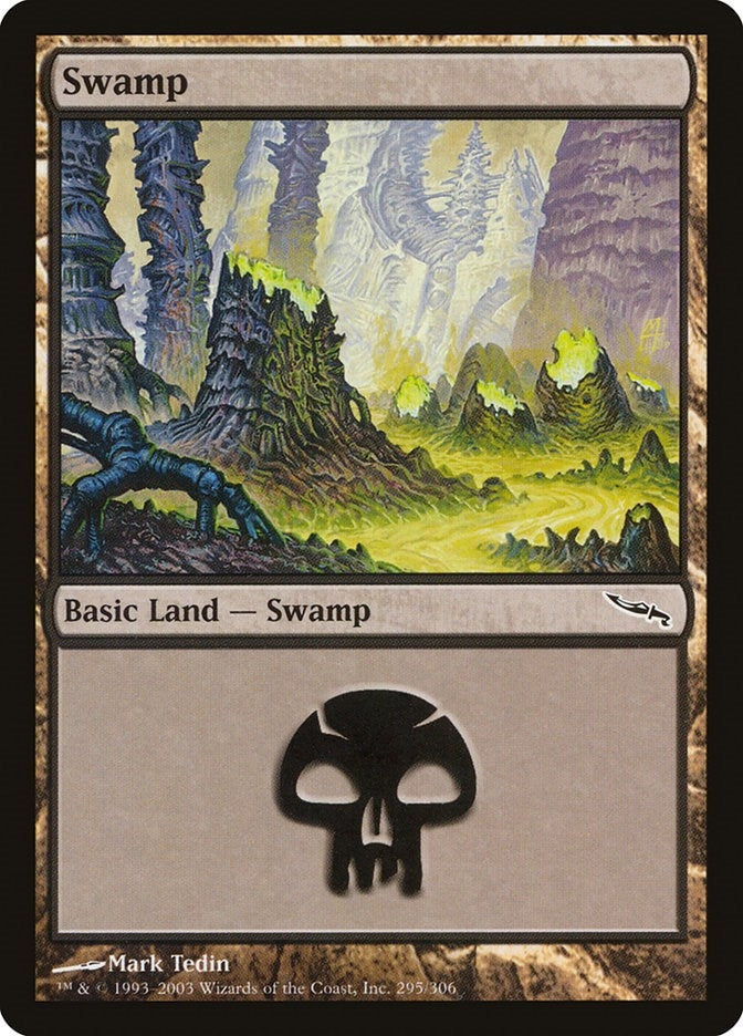 Image for Swamp (295) (295) (MRD) - Magic: The Gathering