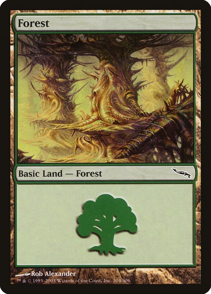 Image for Forest (304) (304) (MRD) - Magic: The Gathering