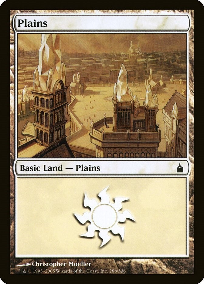 Image for Plains (288) (288) (RAV) - Magic: The Gathering