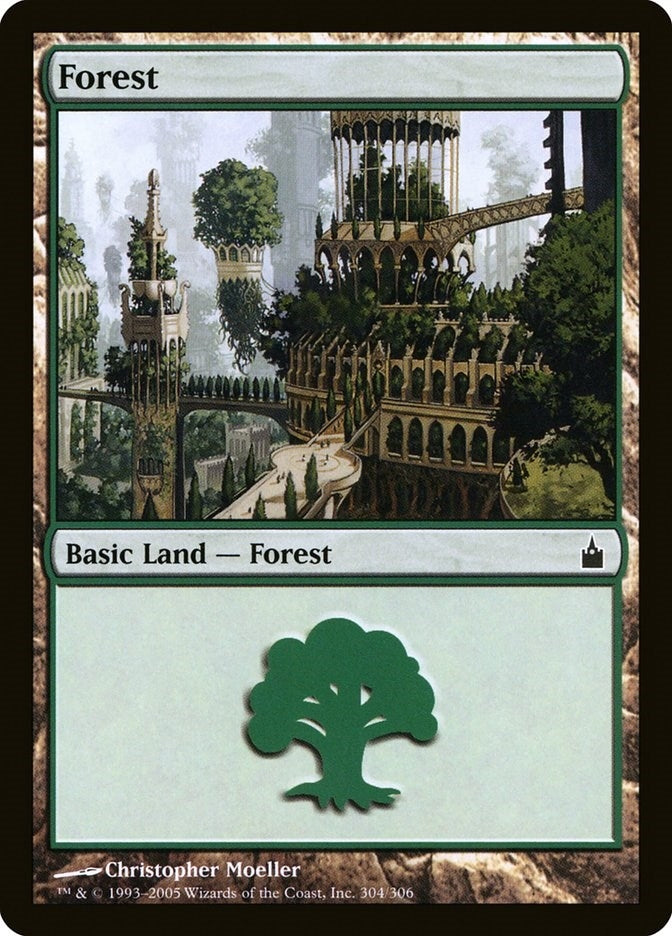 Image for Forest (304) (304) (RAV) - Magic: The Gathering