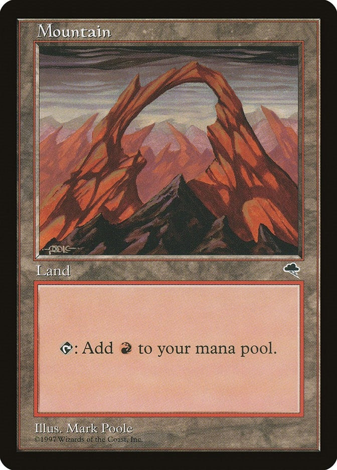 Image for Mountain (Joined) (345) (TMP) - Magic: The Gathering