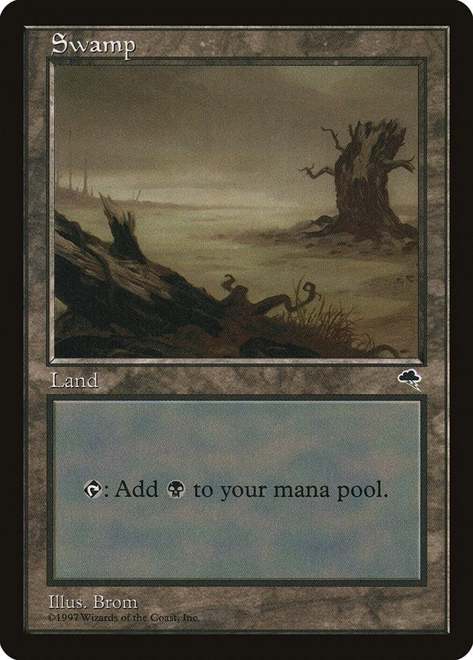 Image for Swamp (Horizontal Log) (340) (TMP) - Magic: The Gathering