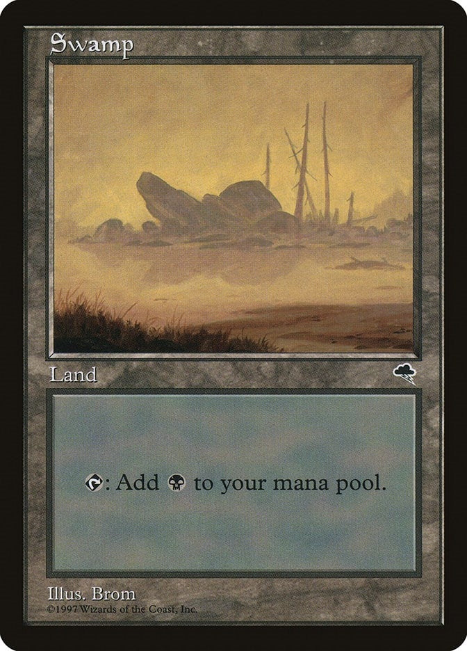 Image for Swamp (Boulder) (341) (TMP) - Magic: The Gathering