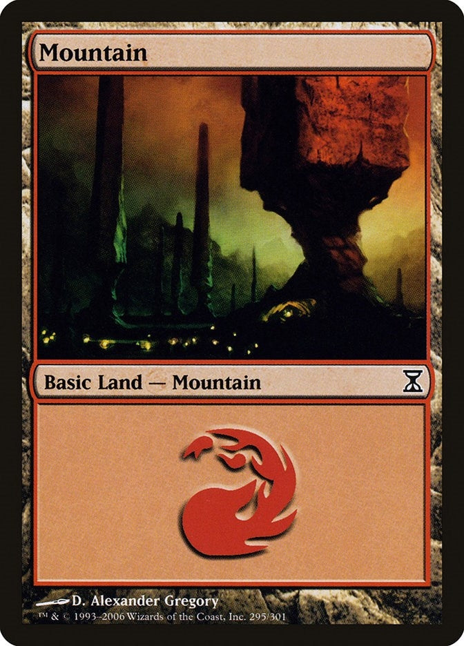 Image for Mountain (295) (295) (TSP) - Magic: The Gathering
