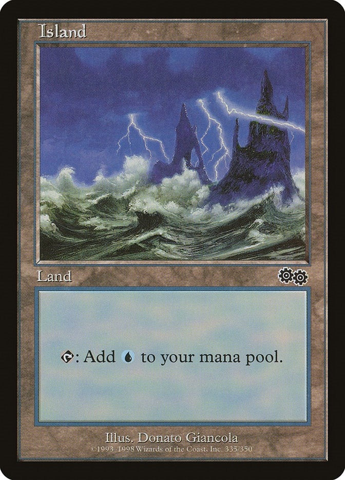Image for Island (335) (335) (USG) - Magic: The Gathering