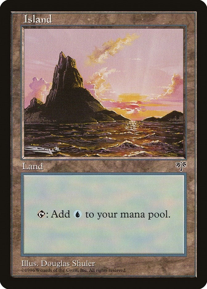 Image for Island (Sunset) (MIR) - Magic: The Gathering