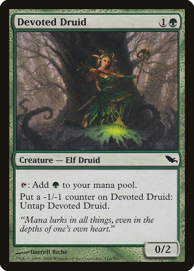 Devoted Druid (110) (SHM) Japanese