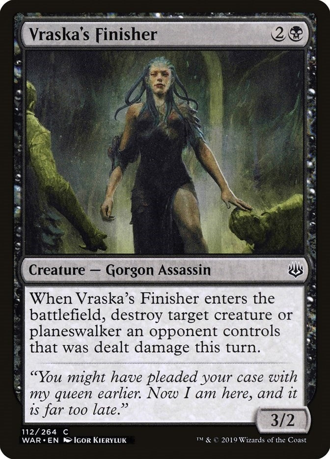 Vraska's Finisher (112) (WAR) Japanese