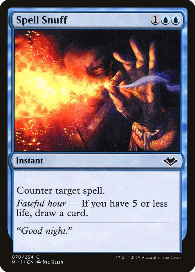 Spell Snuff (70) (MH1)