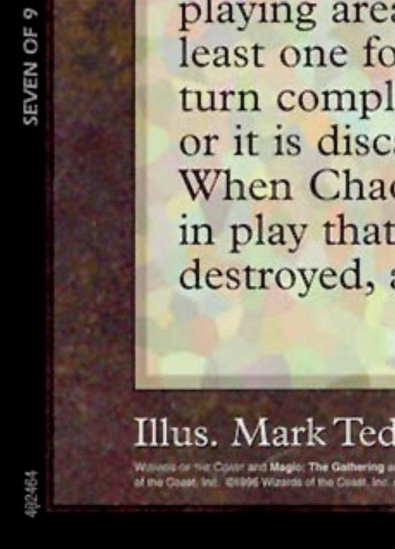 Image for Chaos Orb (7 of 9) (Ultra Pro Puzzle Quest) (1) (MEDIA) - Magic: The Gathering