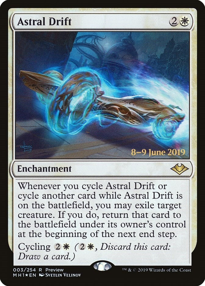 Astral Drift (Alternate Art) (3) (PRE) Spanish
