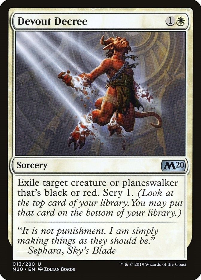 Devout Decree (13) (M20)