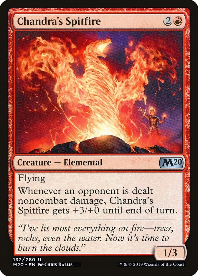 Chandra's Spitfire (132) (M20)