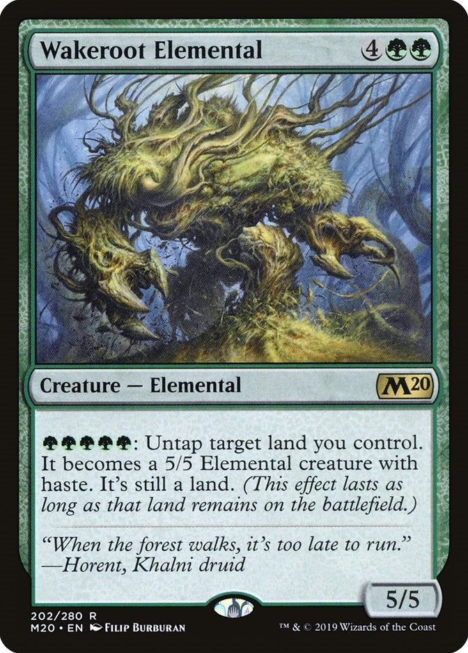 Wakeroot Elemental (202) (M20) Spanish