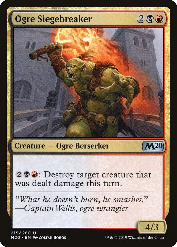 Ogre Siegebreaker (215) (M20)