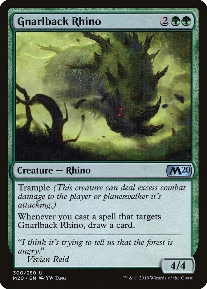 Gnarlback Rhino (300) (M20)