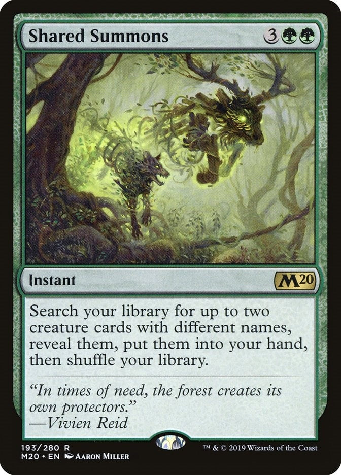 Shared Summons (193) (M20)