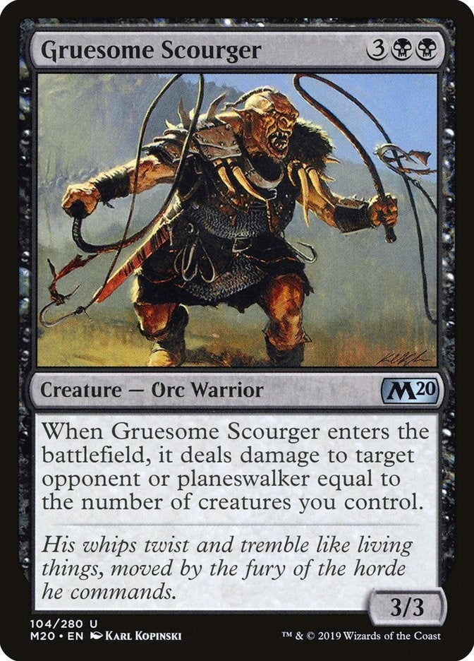 Gruesome Scourger (104) (M20)