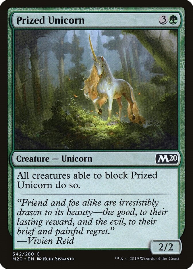 Prized Unicorn (342) (M20)