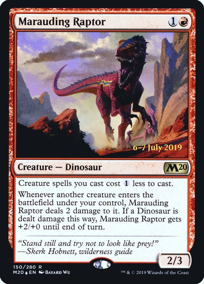 Image for Marauding Raptor (150) (PRE) - Magic: The Gathering