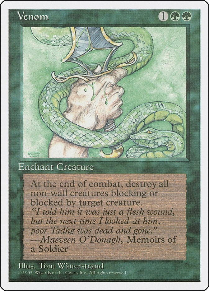 Image for Venom (4ED) - Magic: The Gathering