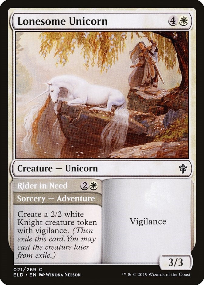 Lonesome Unicorn (21) (ELD)