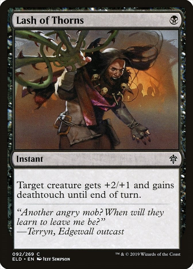 Lash of Thorns (92) (ELD) Japanese