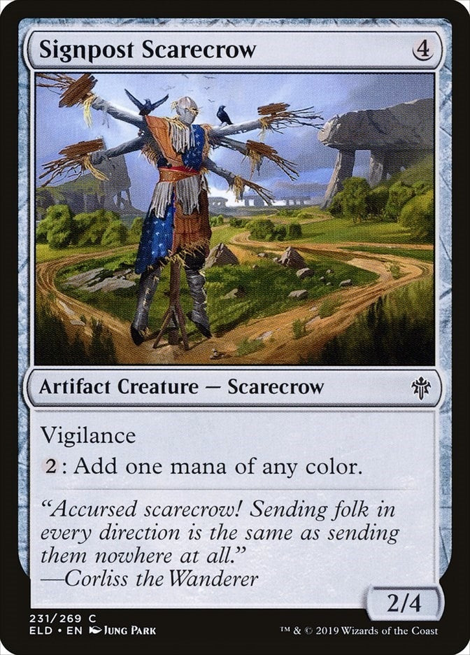 Signpost Scarecrow (231) (ELD)