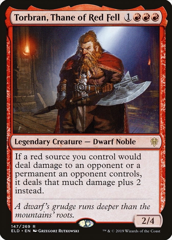Torbran, Thane of Red Fell (147) (ELD) Japanese