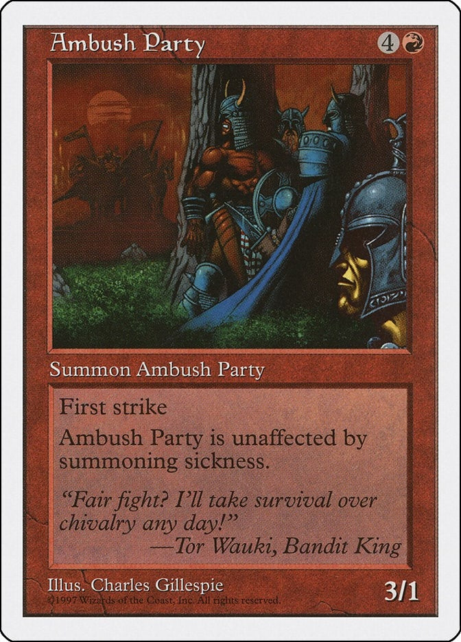 Ambush Party (5ED) Japanese