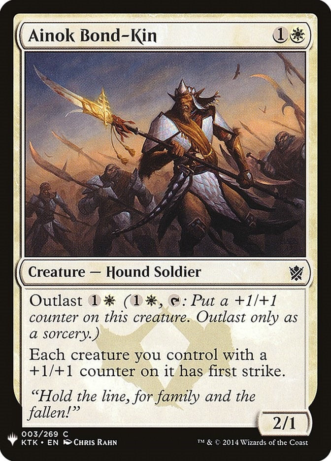 Ainok Bond-Kin (3) (LIST)