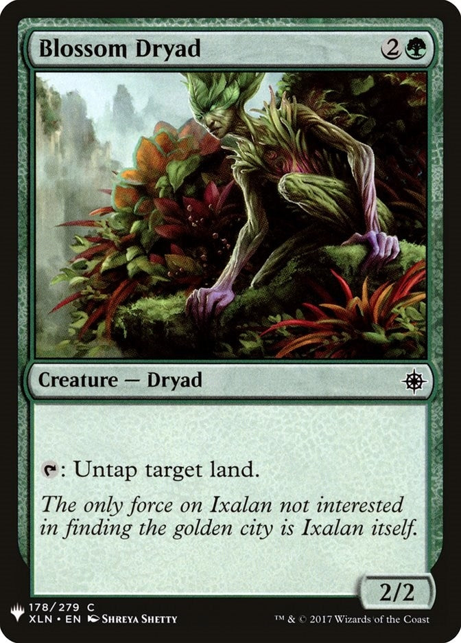 Blossom Dryad (178) (LIST)