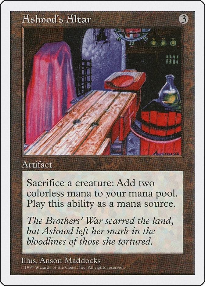 Ashnod's Altar (5ED) Japanese