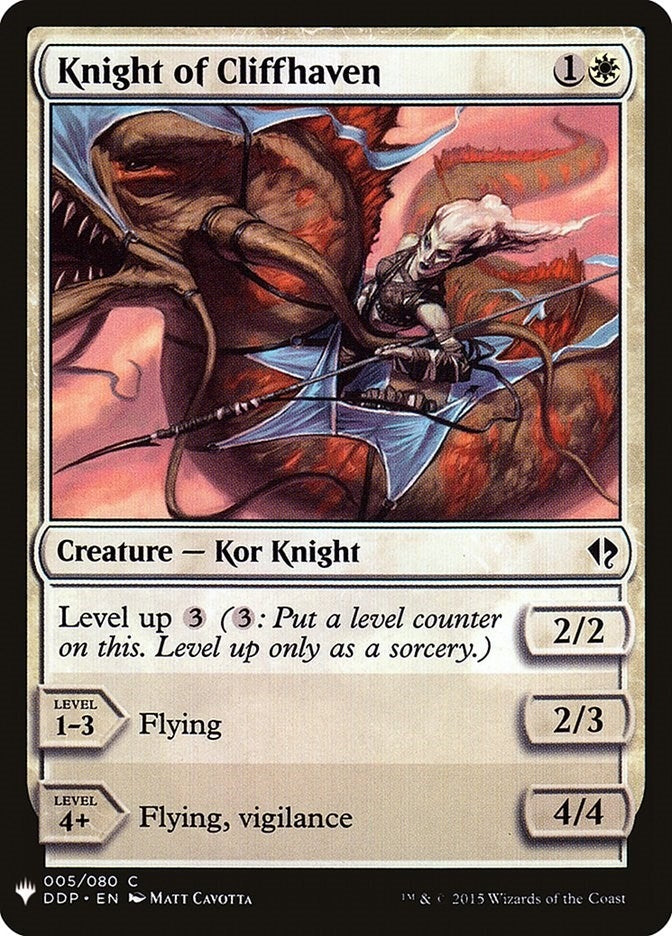 Knight of Cliffhaven (5) (LIST)