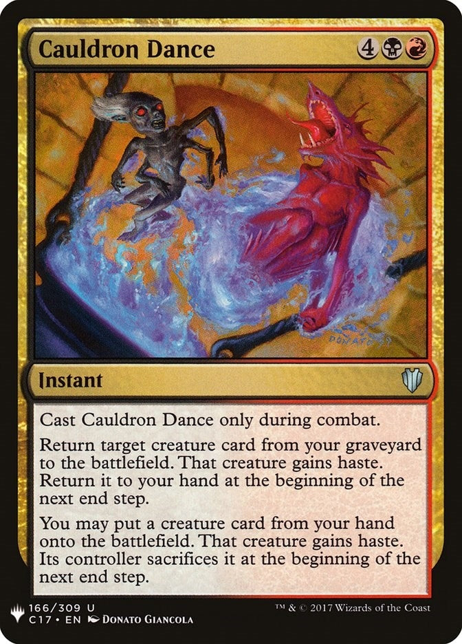 Cauldron Dance (166) (LIST)