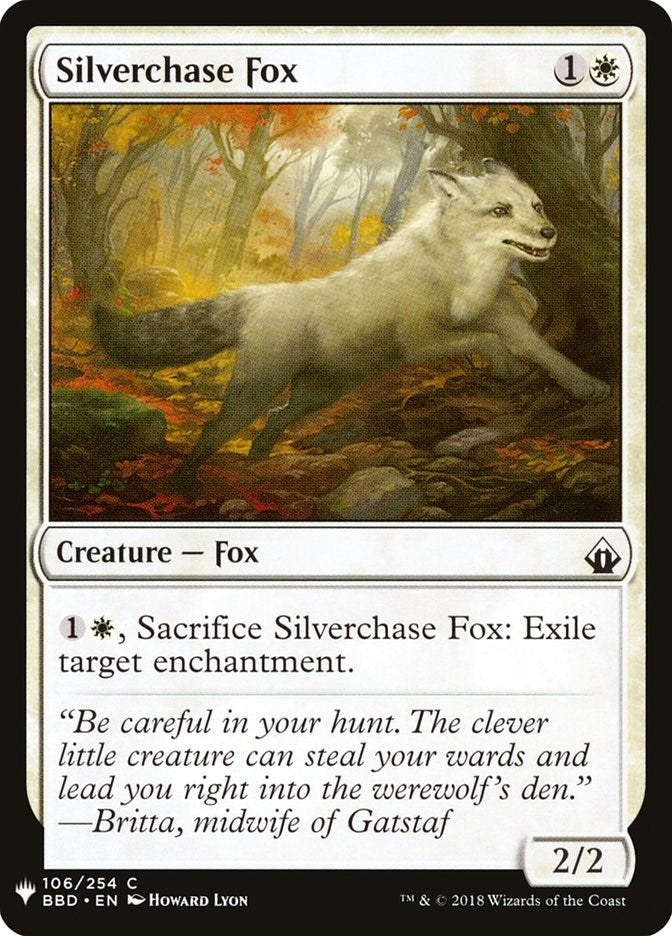 Silverchase Fox (106) (LIST)