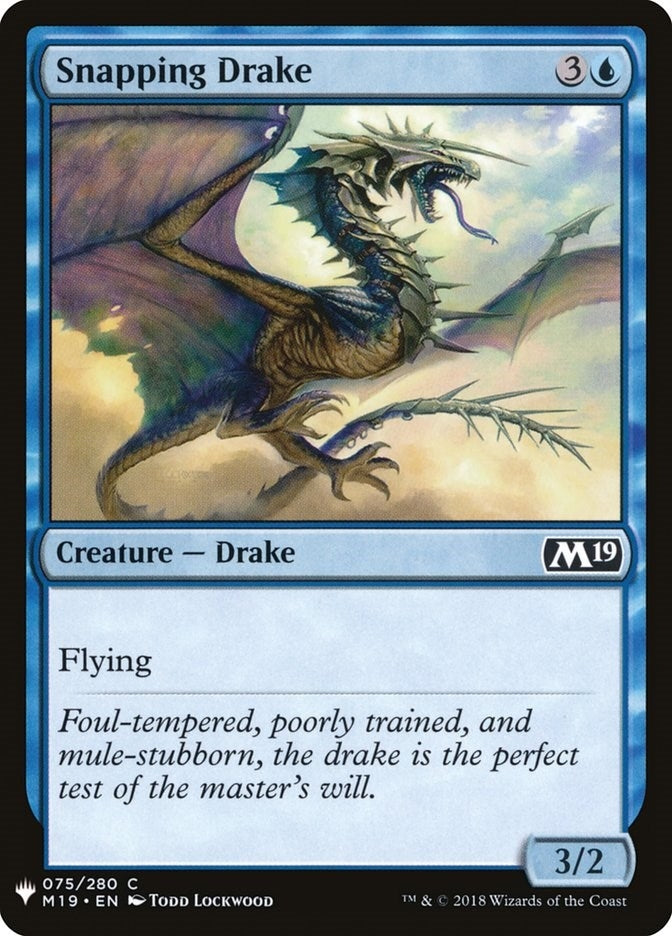 Snapping Drake (75) (LIST)