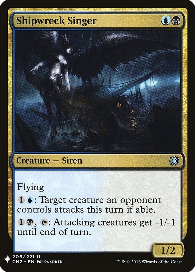 Shipwreck Singer (206) (LIST)
