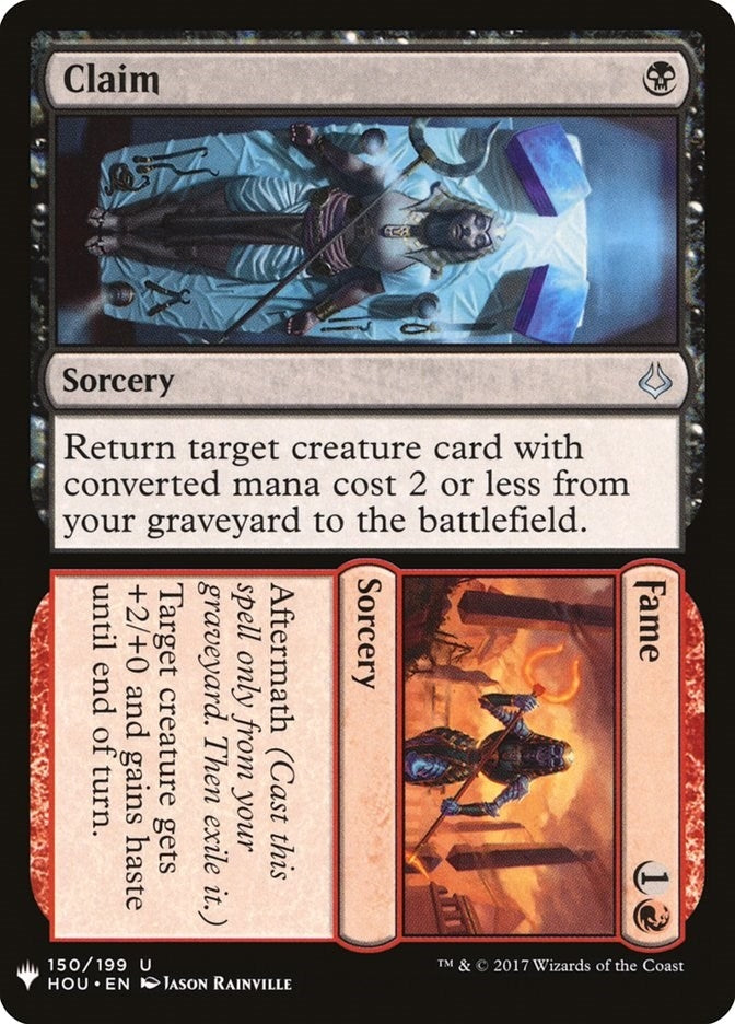 Claim // Fame (150) (LIST)