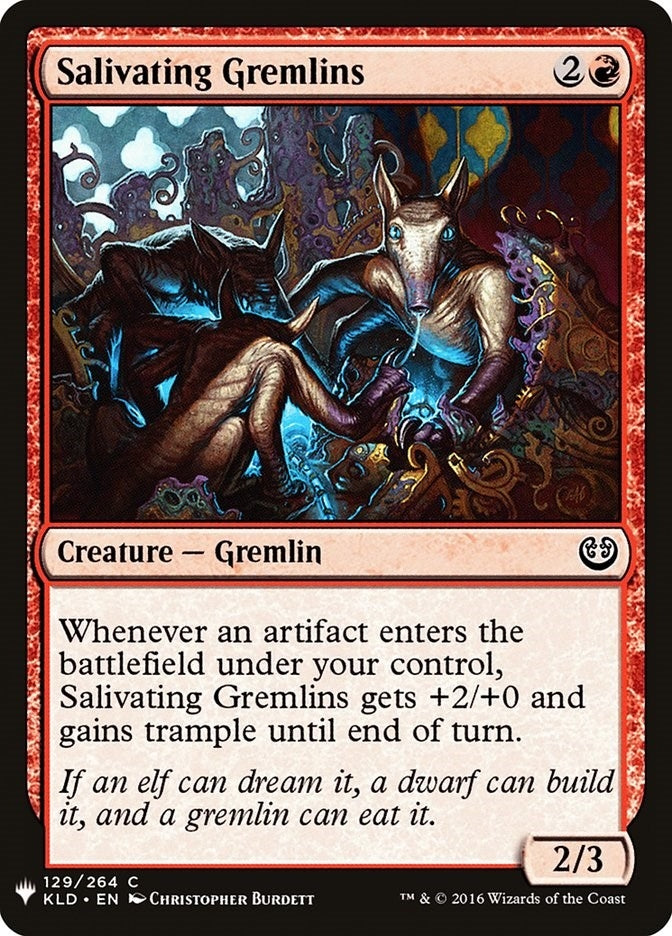 Salivating Gremlins (129) (LIST)