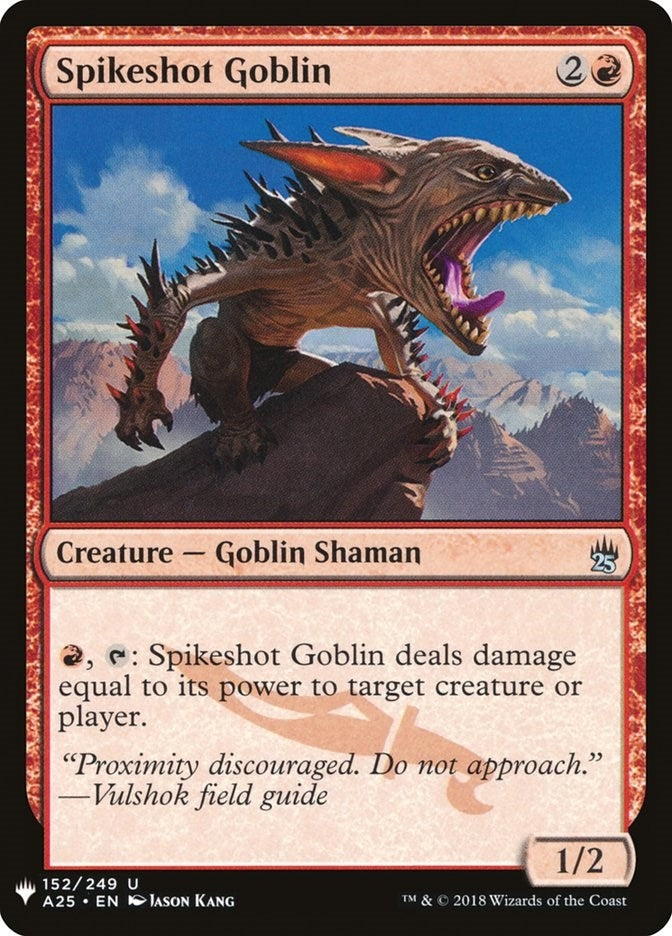 Spikeshot Goblin (152) (LIST)