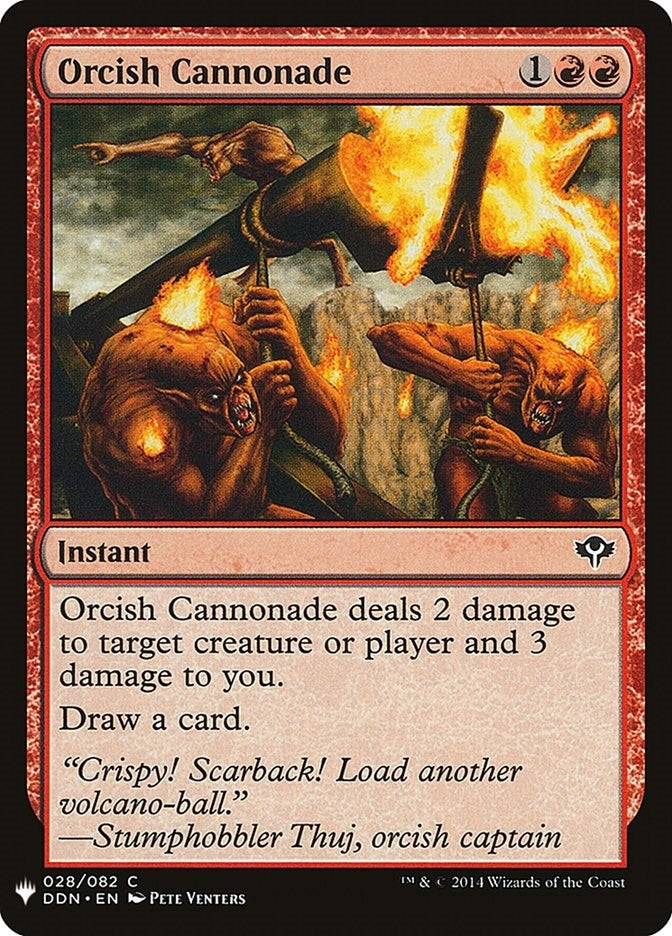 Orcish Cannonade (28) (LIST)