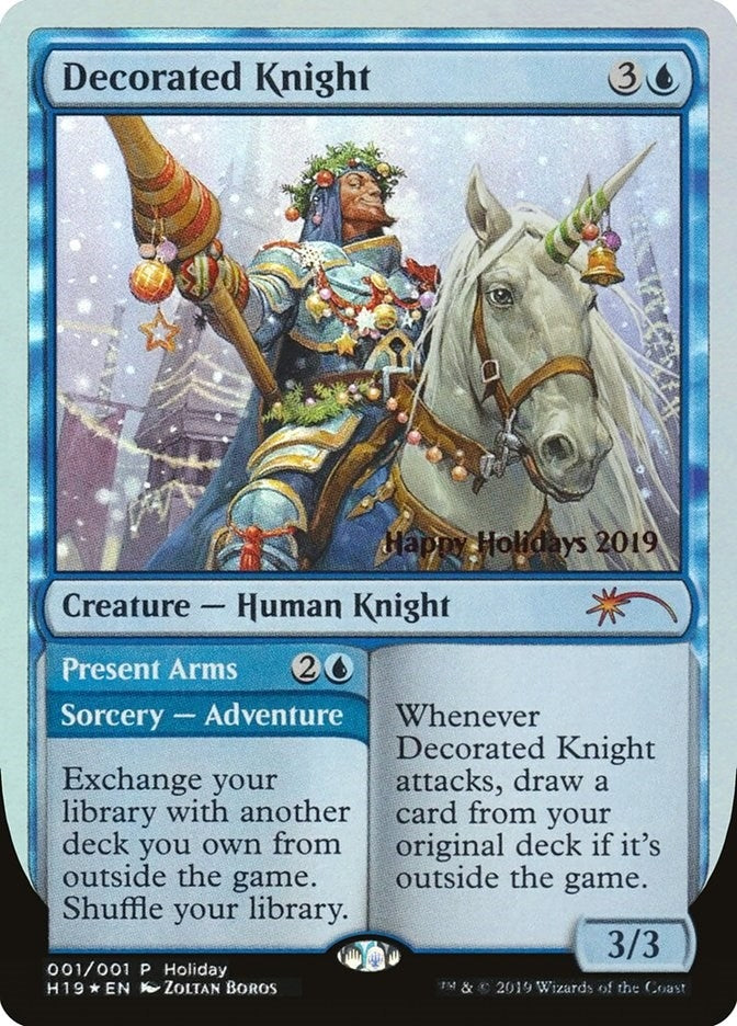 Image for Decorated Knight (1) (SPECIAL) - Magic: The Gathering