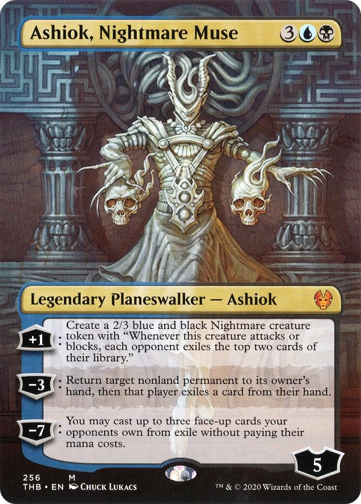 Ashiok, Nightmare Muse (Borderless) (256) (THB)