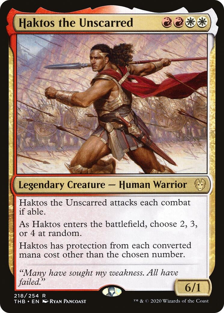 Haktos the Unscarred (218) (THB)