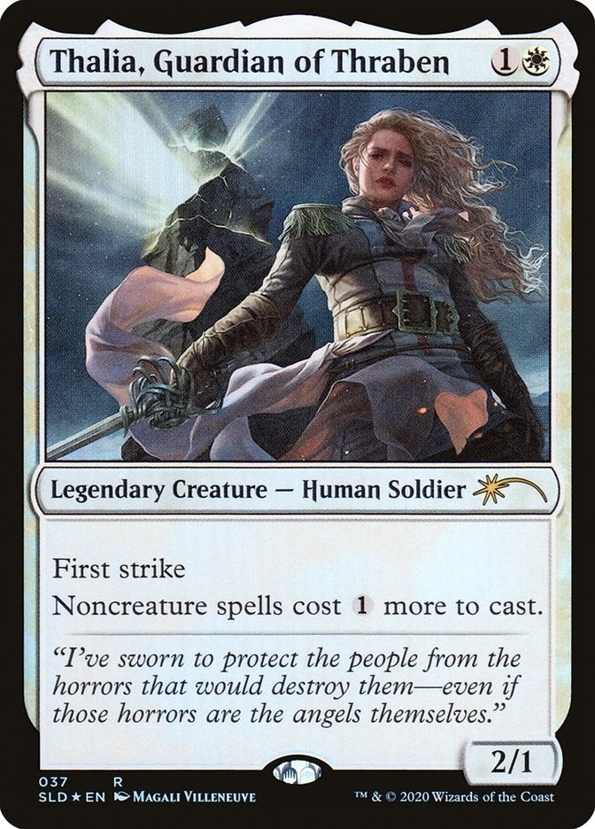 Image for Thalia, Guardian of Thraben (37) (SLD) - Magic: The Gathering