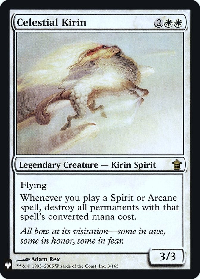 Celestial Kirin (3) (LIST)